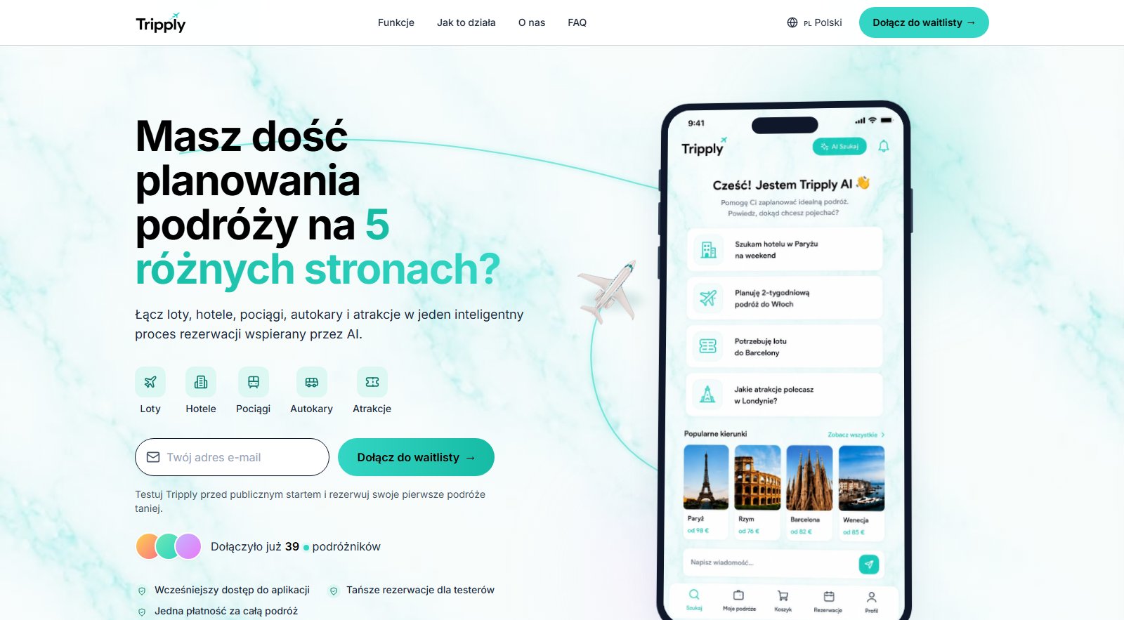 Tripply: start produktu AI do rezerwacji podróży
